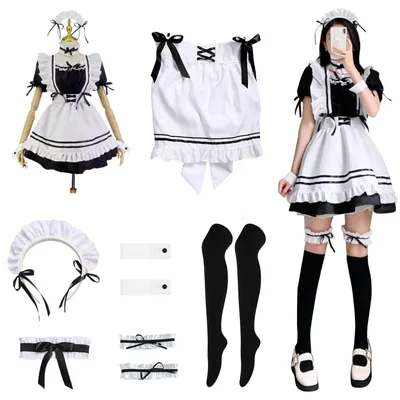 Produktbild von Anime-Kostüm für Dienstmädchen, französische Variante, geeignet für Cosplay