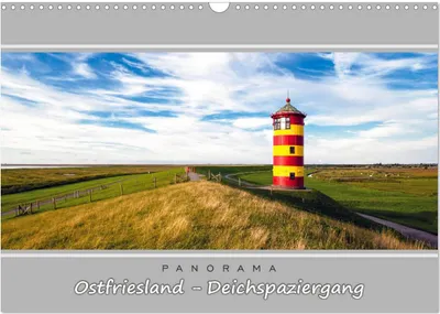 Produktbild von Ostfriesland - Deichspaziergang (Wandkalender 2025 DIN A3 quer), CALVENDO Monatskalender
