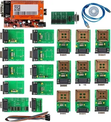 Zdjęcie produktu dla Programator USB UPA, najnowsza wersja, pełna obsługa adapterów, kompletny zestaw UPA