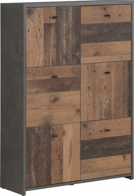 Produktbild von Kommode Beistellschrank Anrichte Standschrank Highboard Schrank "Burg V"