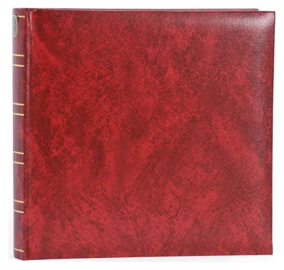 Immagine prodotto di Henzo album fotografico BASICLINE rosso 25x24,5 cm 60 pagine bianche