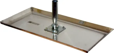 Produktbild von Alu-Betonverteiler 600 x 300 mm, Seitenrand, ohne Stiel