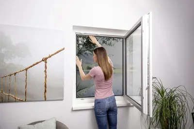 Produktbild von Primaster Fliegengitter 150 x 180 cm anthrazit/anthrazit kürzbar