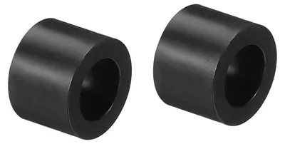 Abstandshalter Nylon 200 Stück 4,2x7x5 mm für M4 Schrauben Schwarz