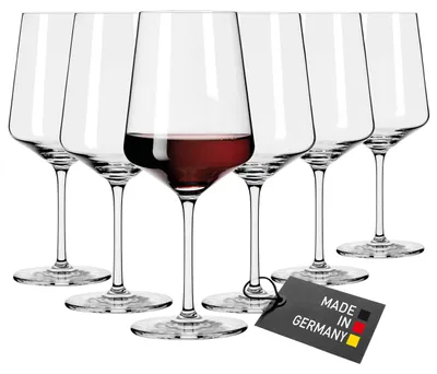 Produktbild von Weingläser – Kristallglas – 500 ml – Set mit 6 Stück – Für Rotwein