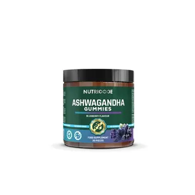 Produktbild von Ashwagandha Gummies 120 g NUTRICODE OHNE ZUCKERZUSATZ