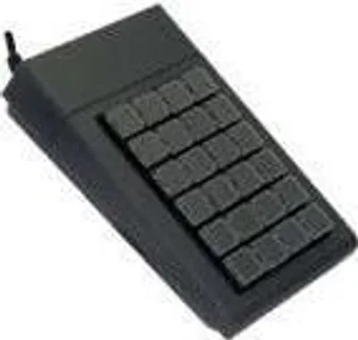 Produktbild von Contour Design Active Key AK-100/24, Mini, Kabelgebunden, USB, Schwarz