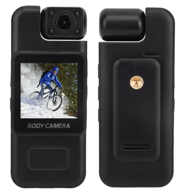 Obrázok produktu pre Kamera na telo 4K s inteligentnou stabilizáciou obrazu, vodotesná podľa normy IP65, prenosná kamera, prenosný videorekordér pre outdoorové aktivity