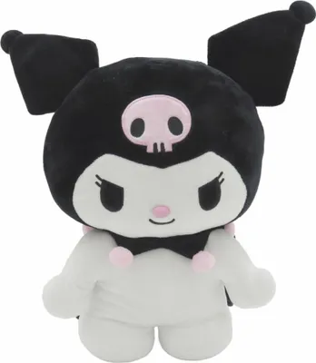 Obrázek produktu pro Dětský plyšový batoh Hello Kitty Kuromi se zipem