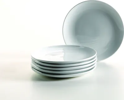 Zdjęcie produktu dla Mäser 407208 COLOMBIA talerz deserowy Ø 19 cm, biały (opakowanie 6 szt.)