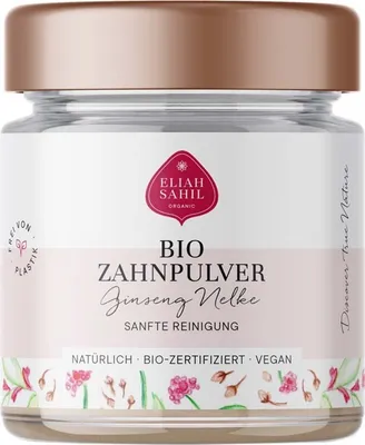 Produktbild von Bio-Zahnpulver Ginsengnelke Eliah Sahil - 60 g