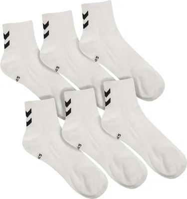 Produktbild von Hummel Chevron Kurze Socken 3 Paare Weiß EU 36-40 Weiß EU 36-40
