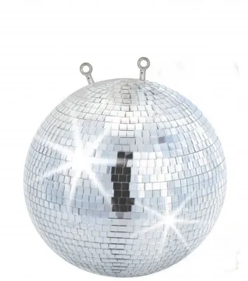 Produktbild von Spiegelkugel mit Sicherheitsöse 30cm // Discokugel - Mirrorball Safety 30cm