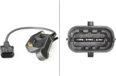 Produktbild von Sensor Nockenwellenposition Hallsensor 3-polig HELLA für u.a. OPEL ASTRA
