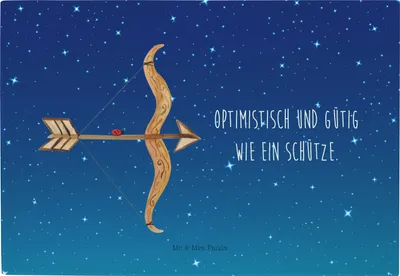 Produktbild von Mr. & Mrs. Panda Hackbrett Sternzeichen Schütze - Sternenhimmel Blau - Geschenk, Frühstücksbrett, Glas Schneideplatte, Schneidebrett, Geburtstag November, Schützenfest