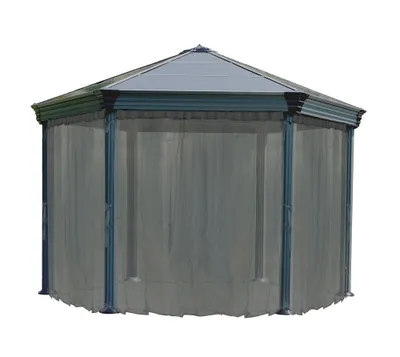 Produktbild von Palram - Canopia Polyester Moskitonetz für Pavillon Roma und Monaco Grau
