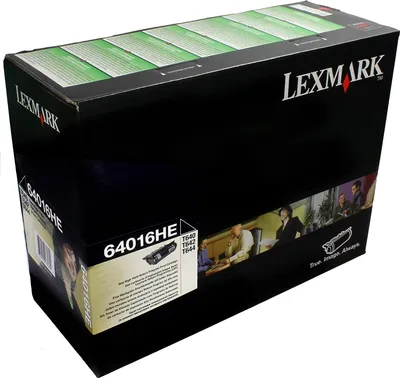 Obrázok produktu pre Lexmark 64016HE, 21000 strany, Čierna, 1 kusov