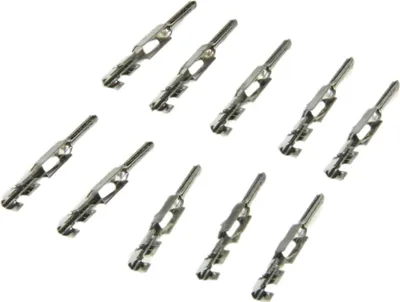 Produktbild von Mini ISO Kontakte 10 x männlich Micro Timer Crimp male Pin Buchse Stecker Set
