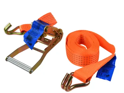 Obrázek produktu pro GEKO Pás upínací ráčnový s háky 6 m x 50 mm, 5t G02356