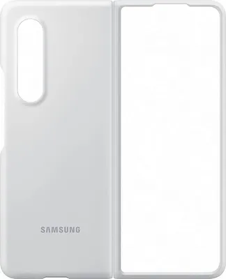 Produktbild von Samsung, Galaxy Z Fold3 Hülle, Glattes Silikon Elegante Schutzhülle, Weiß
