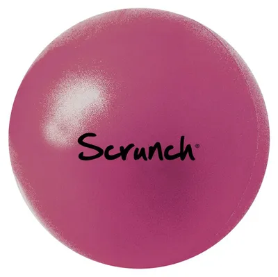 Produktbild von Scrunch Ball Spielzeug kirschrot faltbar Silikon