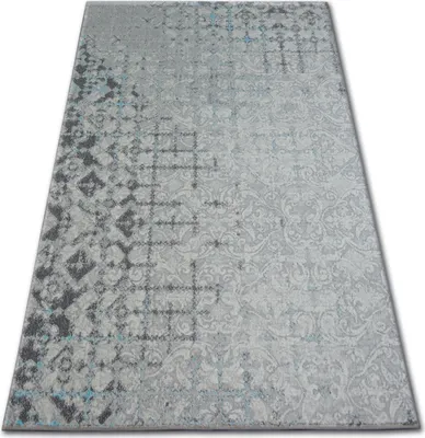 Produktbild von Teppich ACRYL PATARA 0140 L.Sand/Turquise Grau 80x150 cm