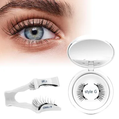 Obrázek produktu pro Magnetické řasy s aplikátorem, přirozený vzhled, bez lepidla, opakovaně použitelné, sada
