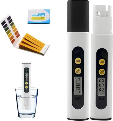 Obrázok produktu pre Tester kvality vody pre pitnú vodu, bazény a akváriá – Merací rozsah 0–9990 ppm – Ideálny pre domáce použitie a laboratórne testovanie