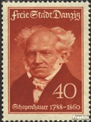 Produktbild von Briefmarken Danzig 1938 Mi 283 postfrisch Schopenhauer