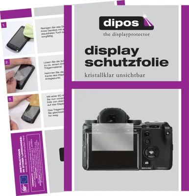 Produktbild von 2x Schutzfolie für Fujifilm GFX 50S II klar Displayschutzfolie Folie Display Schutz dipos