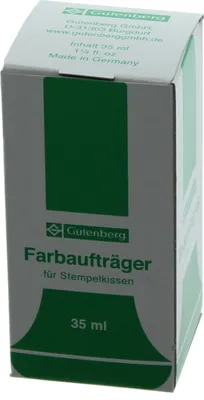 Produktbild von Stempelfarbe ohne Öl 35ml grün