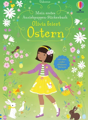 Produktbild von Mein erstes Anziehpuppen-Stickerbuch: Olivia feiert Ostern