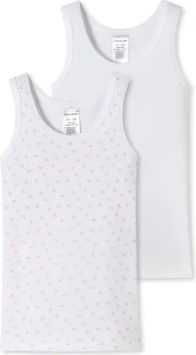 Produktbild von Schiesser Kleinkinder Mädchen 2 er Pack Hemd 0/0 Gr. 92 sortiert 11