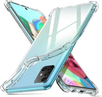 Immagine prodotto di Custodia per Samsung Galaxy A71 - Custodia trasparente antiurto per telefoni cellulari Custodia protettiva antigraffio ultra sottile Phonillico