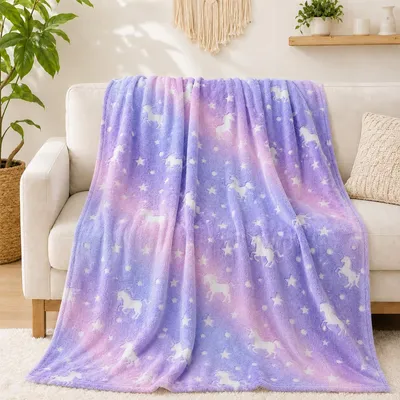 Immagine prodotto di Coperta in flanella per bambini con funzione luminescente