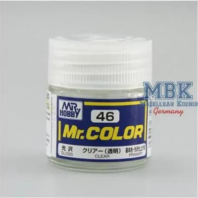 Obrázok produktu pre GUNZE GSC046 Číry / priehľadný (10 ml) Lesklý