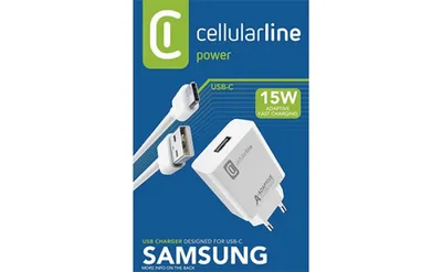 Obrázek produktu pro Nabíječka 220V 15W + Kabel Type-C Samsung