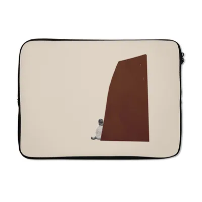 Produktbild von MuchoWow® Laptop Hülle 14 ZollVintage - Pastell - Junge Laptoptasche - Laptoptasche - Stoßsicher - Schutzhaube