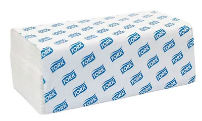 Obrázek produktu pro Ručník papírový skládaný Z-Z Tork Singlefold H3, 2vrstvý, recykl, 24,8x23 cm, bílý, 3750 ks (290163)