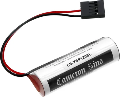 Image de TECHTEK Batterie compatible avec [Yaskawa] CMPC-CM34, JEFMC-C02, JEFMC-CU10, JEFMC-Z010, JRMSP-120XCP9600 remplace ER6VC3N With JAE 5Pin Connector