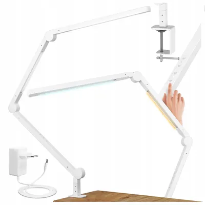 Produktbild von Smartled 1258 Doppelarm LED Schreibtischlampe Verstellbar