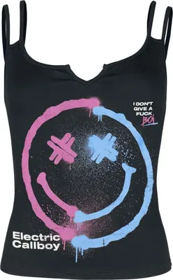 Produktbild von Electric Callboy Top Damen Fuck Boi schwarz L