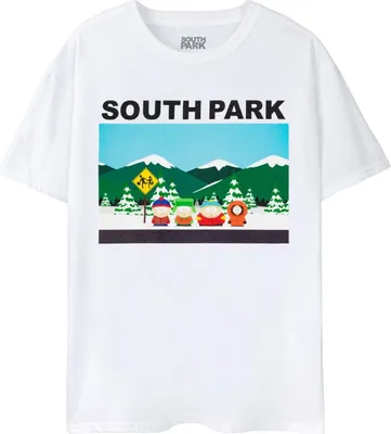 Obrázok produktu pre South Park - "Classic" tričko pre mužov NS7948 (XL) (Biela)