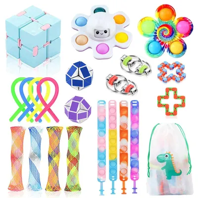 Imagen del producto de Set de 22 Fidget Toys para el manejo del estrés