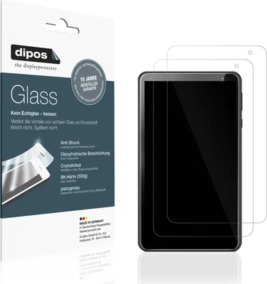 Obrázok produktu pre 2x dipos GlassCC qunyiCo Playstore 7 Zoll
