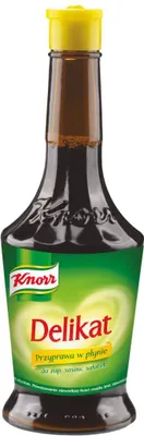 Zdjęcie produktu dla Knorr Delikat Przyprawa Przyprawa w płynie do zup, sosów i sałatek 174 ml