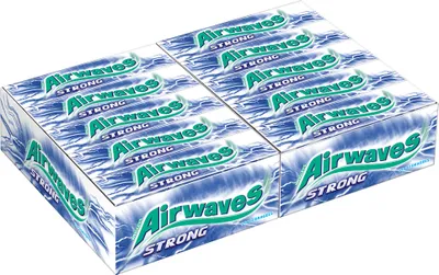 Obrázek produktu pro AIRWAVES STRONG (2x15)x12 dražé (vystavovací karton - 30 jednotlivých balení)