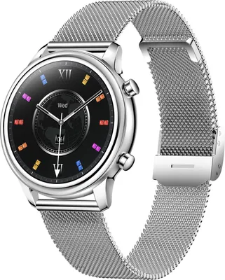 Produktbild von INF Smartwatch mit Fitness-Tracker, Herzfrequenz- und Schlafmonitor