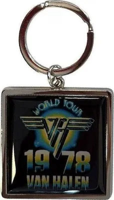 Obrázok produktu pre Van Halen World Tour '78 Kľúčenka