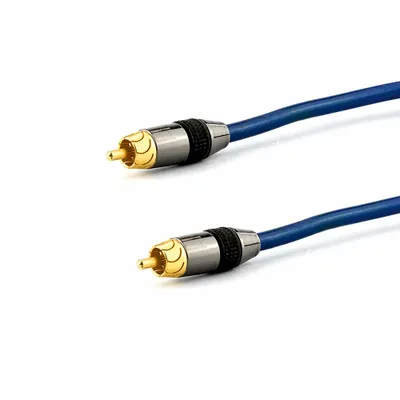 Produktbild von e+p B 832, RCA, Männlich, RCA, Männlich, 1 m, Blau